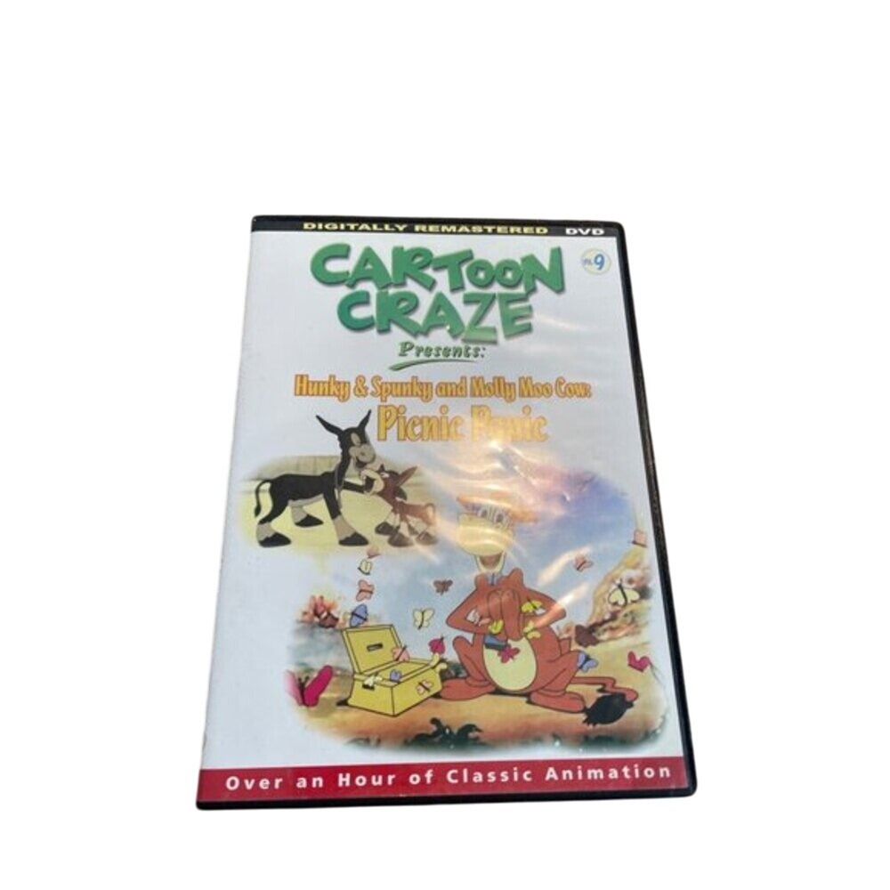 Cartoon‎ Craze Vol. 9 DVD Hunky Spunky Molly Moo Cow Picnic Panic